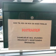 Indkomne forslag i postkassen